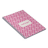 Roze Checkers & Harten Notitieboek (Rechterzijde)