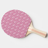 Roze Checkers & Harten Tafeltennisbatje (Zijkant)