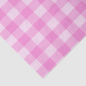 Roze Checkers- Tissuepapier (Detail)