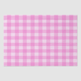 Roze Checkers- Tissuepapier