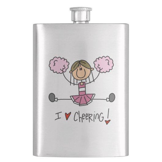 Roze Cheerleader Flacon (Voorkant)