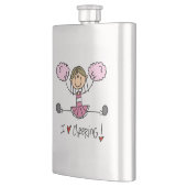 Roze Cheerleader Flacon (Links)