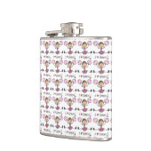 Roze Cheerleader Heupfles (Links)