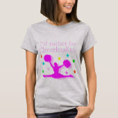  ROZE CHEERLEADER MEISJE GEPERSONALISEERDE TANKTOP (Voorkant)