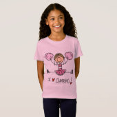Roze Cheerleader Tshirts en Gifts (Voorkant volledig)