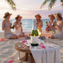 Roze Cheers Bachelorette Mini Champagne