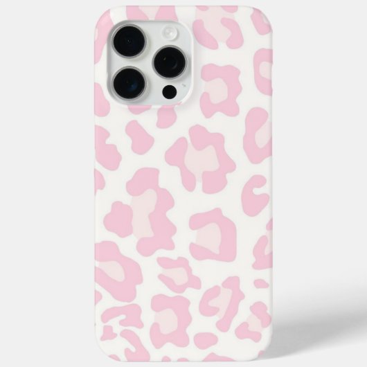 Roze Cheetah iPhone Case (Achterkant)