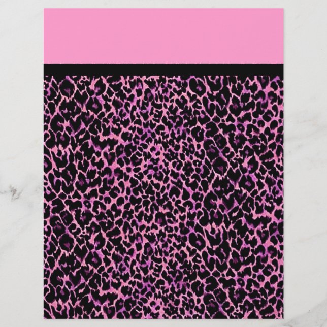Roze Cheetah Pattern (Voorkant)