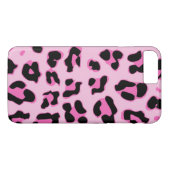 Roze Cheetah Phone Case (Achterkant (Horizontaal))