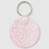 Roze Cheetah Sleutelhanger (Voorkant)