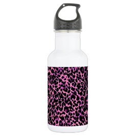 Roze Cheetah Waterfles