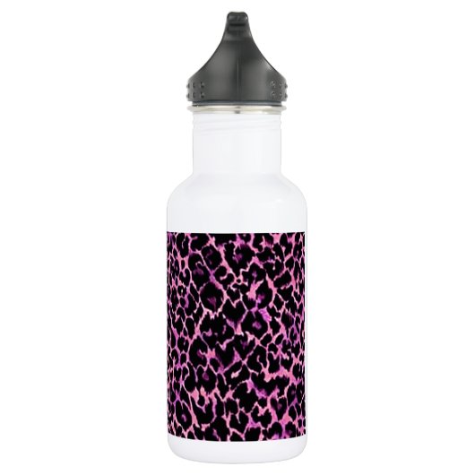 Roze Cheetah Waterfles (Rechts)