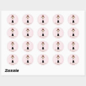 Roze Chef Bakery Stickers (Vel)