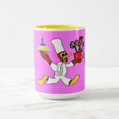 Roze Chef Ducky Verjaardag Mok (Midden)