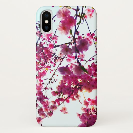 Roze Cherry-bloesems Case-Mate iPhone Case (Achterkant)