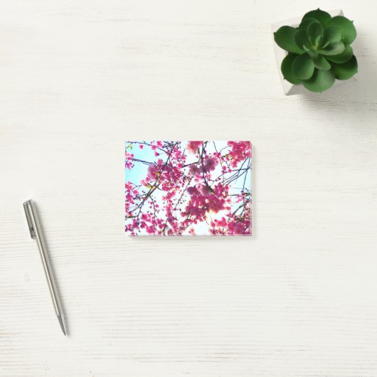 Roze Cherry-bloesems Post-it® Notes (Kantoor)
