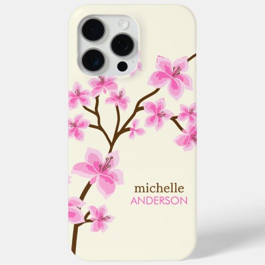 Roze Cherry Blossingboom Case-Mate iPhone Case (Achterkant)