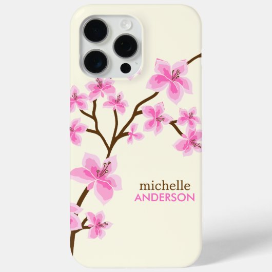 Roze Cherry Blossingboom Case-Mate iPhone Case (Achterkant)