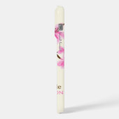 Roze Cherry Blossingboom iPhone Hoesje (Linkerkant)