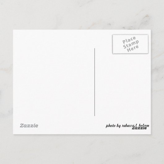 Roze Cherry Blossom Briefkaart (Achterkant)