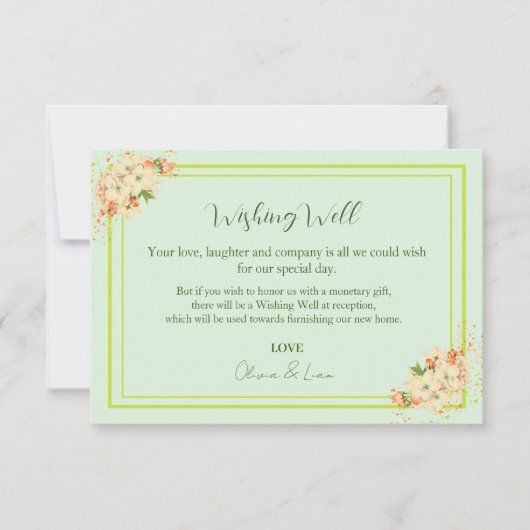 Roze Cherry Blossom, bruiloft Bedankkaart (Voorkant)