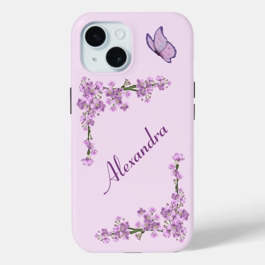  roze Cherry Blossom Case-Mate iPhone Case (Achterkant)