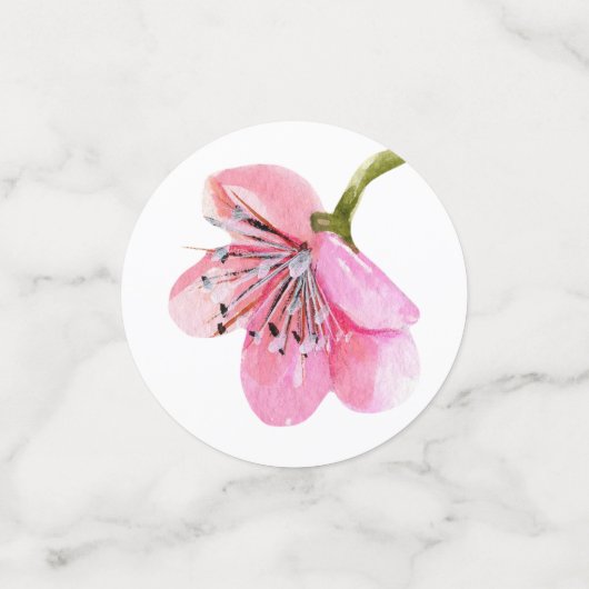 Roze Cherry Blossom Confetti (Kleine voorkant)