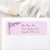  roze Cherry Blossom Etiket (Insitu)