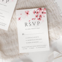 Roze Cherry Blossom Floral Meal Options Weddenscha