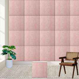 Roze Cherry Blossom Floral Pattern Tegeltje