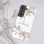 Roze Cherry Blossom Floral Samsung Galaxy Hoesje<br><div class="desc">Elegant en praktisch Samsung-hoesje met een roze Cherry Blossom Floral-ontwerp. Pas uw gegevens snel en eenvoudig aan met uw gegevens. Druk op de knop Aanpassen. Overeenkomende objecten beschikbaar in onze Zazzle winkel!</div>
