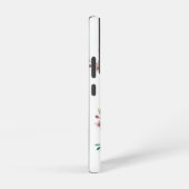 Roze Cherry Blossom Floral Samsung Galaxy Hoesje (Rechterkant)