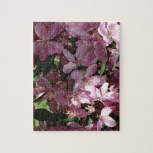 Roze Cherry Blossom fotografie Legpuzzel