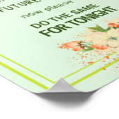 Roze Cherry Blossom , gloedbruiloft Poster (Hoek)