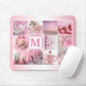 Roze Cherry Blossom Instagram Foto Grid Sakura Muismat (Met muis)