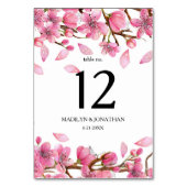 Roze Cherry Blossom Kaart (Voorkant)