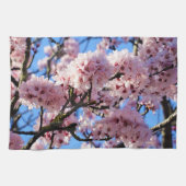 Roze Cherry Blossom Kitchen Tea Towel Theedoek (Horizontaal)
