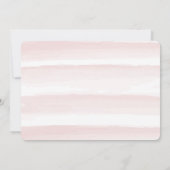 Roze Cherry Blossom Krans Meisje 1e foto Verjaarda Kaart (Achterkant)