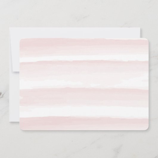 Roze Cherry Blossom Krans Meisje 1e foto Verjaarda Kaart (Achterkant)