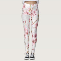 Roze Cherry Blossom Leggings