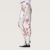 Roze Cherry Blossom Leggings (Links)