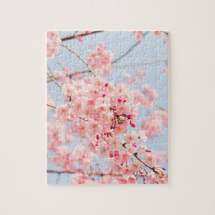 Roze Cherry Blossom Legpuzzel