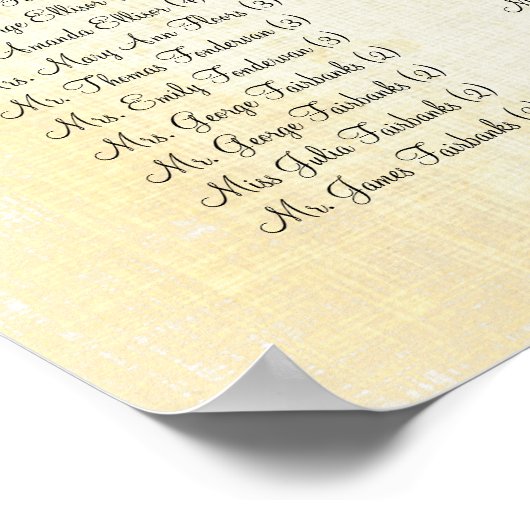 Roze Cherry Blossom  Love Bird Wedding Poster (Hoek)