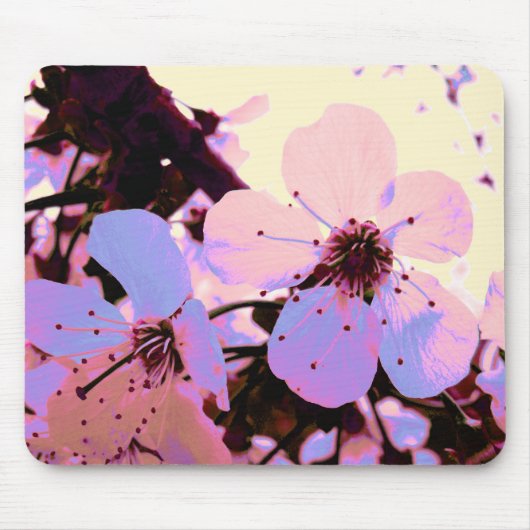Roze Cherry Blossom Muismat (Voorkant)