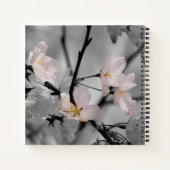 Roze Cherry Blossom Notitieboek (Achterkant)