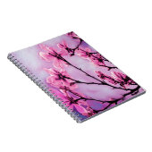 Roze Cherry Blossom Notitieboek (Rechterzijde)