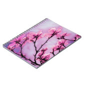 Roze Cherry Blossom Notitieboek (Linkerzijde)