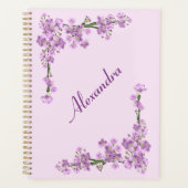  roze Cherry Blossom Planner (Voorkant)