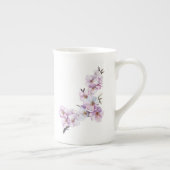 Roze Cherry Blossom Porselein Kop (Rechts)