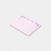 roze Cherry Blossom Post-it® Notes (Schuin)